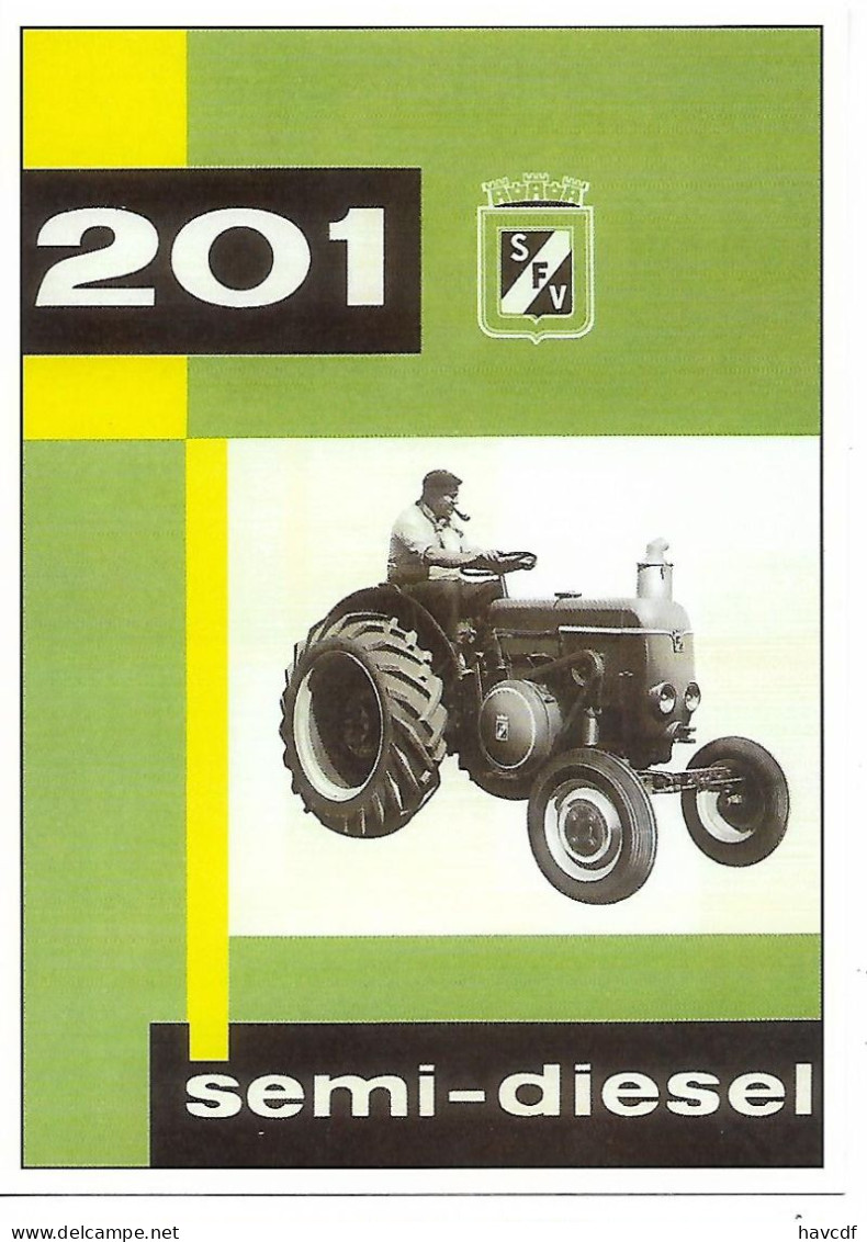 CPM - CENTENAIRE Editions - MATERIEL AGRICOLE - 101 - SFV - 201 - Tracteurs