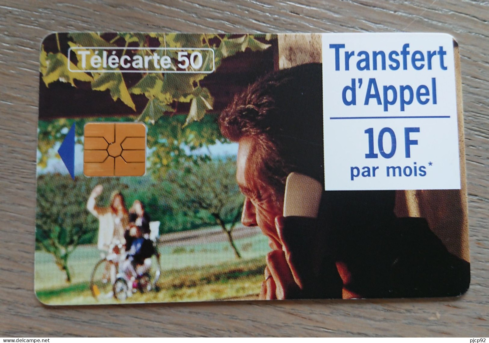 France - 1992 - Télécarte 50 Unités - Transfert D'Appel - 1995