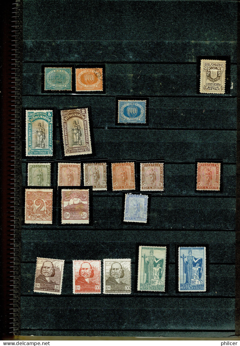 San Marino, 19..., Used, MH And MNG - Used Stamps