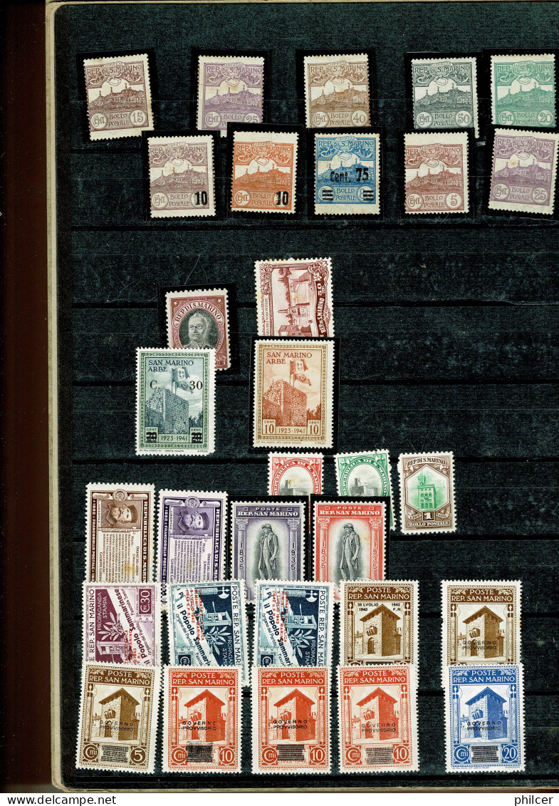 San Marino, 19..., Used, MH And MNG - Used Stamps