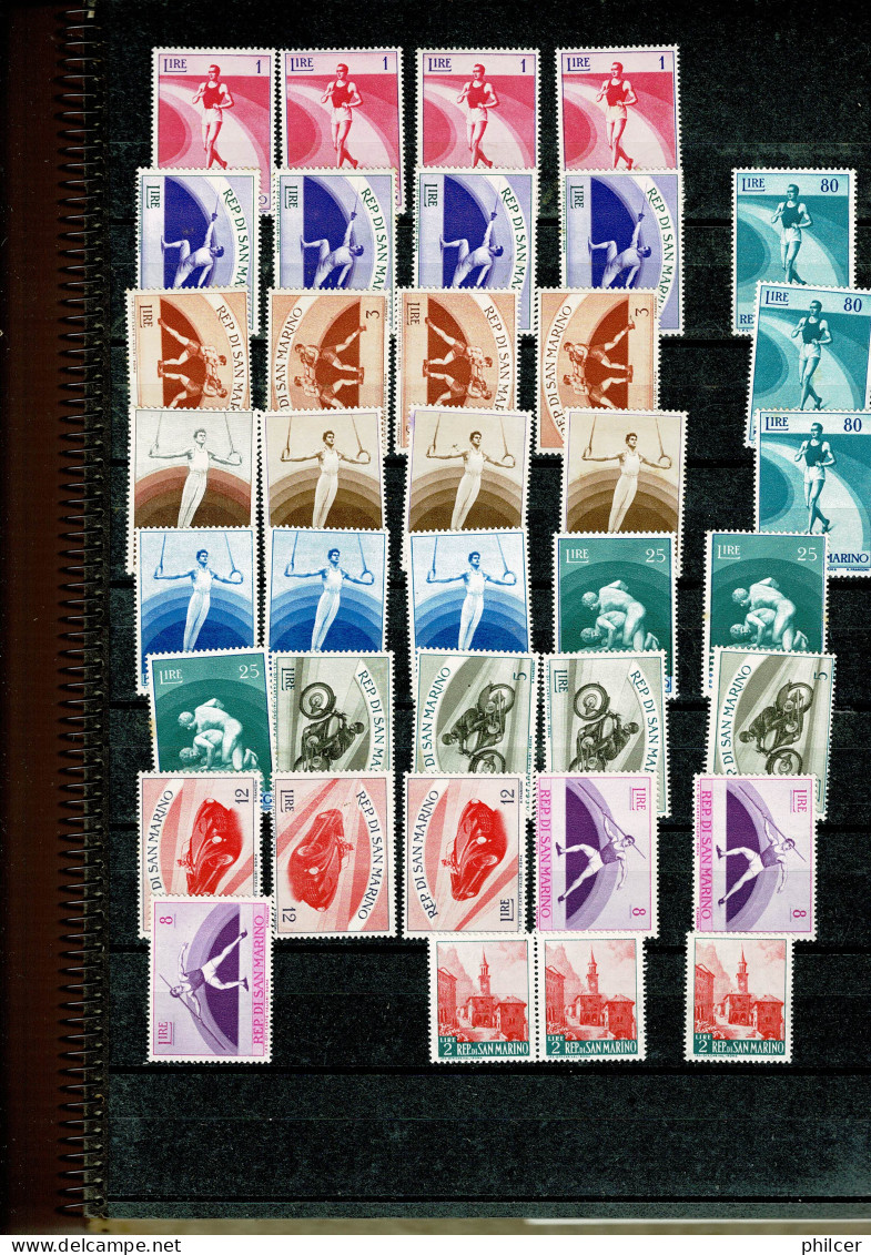 San Marino, 19..., Used, MH And MNG - Used Stamps