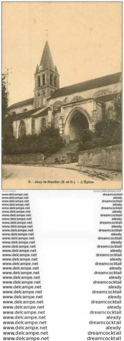 95 JOUY LE MOUTIER. L'Eglise - Jouy Le Moutier