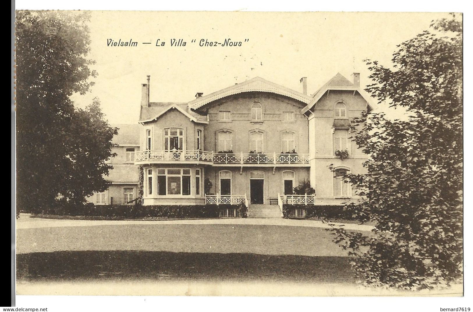 Belgique  -  Vielsalm  -  La Villa   Chez Nous -  Vicomtesse  De Jonghe  Nee Comtesse  Cornet  De Ways  Ruart - Chassepierre