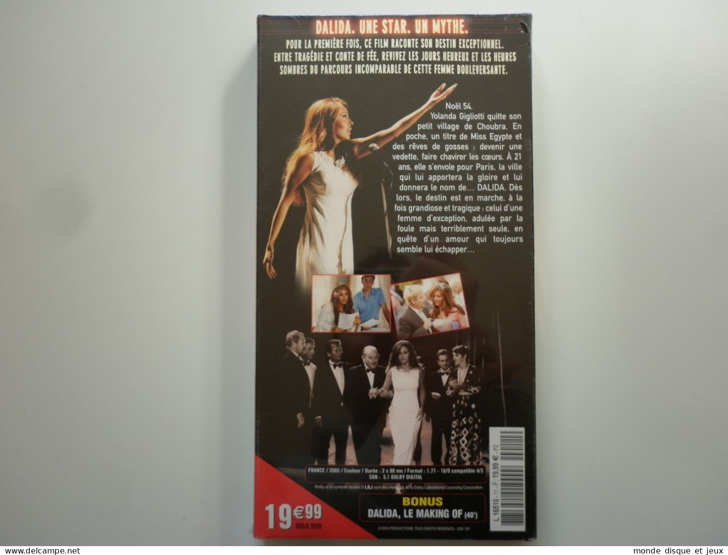 Dalida Coffret 2 Dvd Une Star Un Mythe Version Intégrale - Musik-DVD's