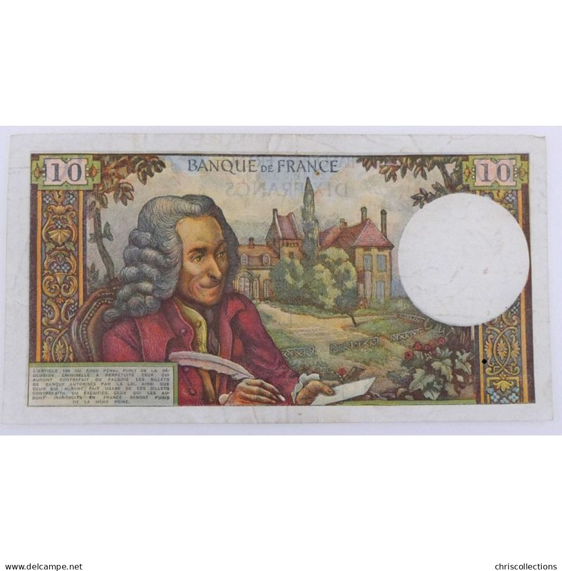 10 Francs Voltaire 7.6.1973, H.888, TTB - 10 F 1963-1973 ''Voltaire''