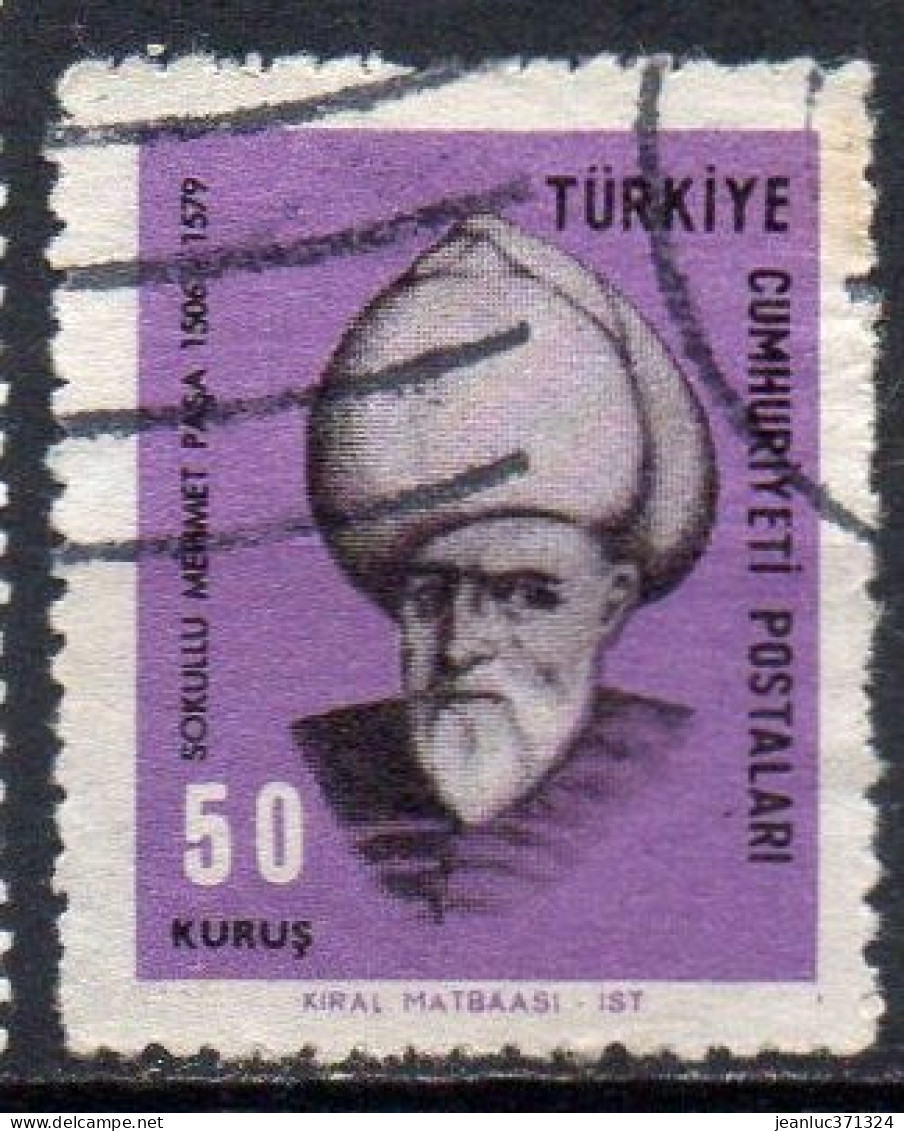 TURQUIE N° 1836 O Y&T 1967 Sokullu Mehmet Pacha - Gebraucht