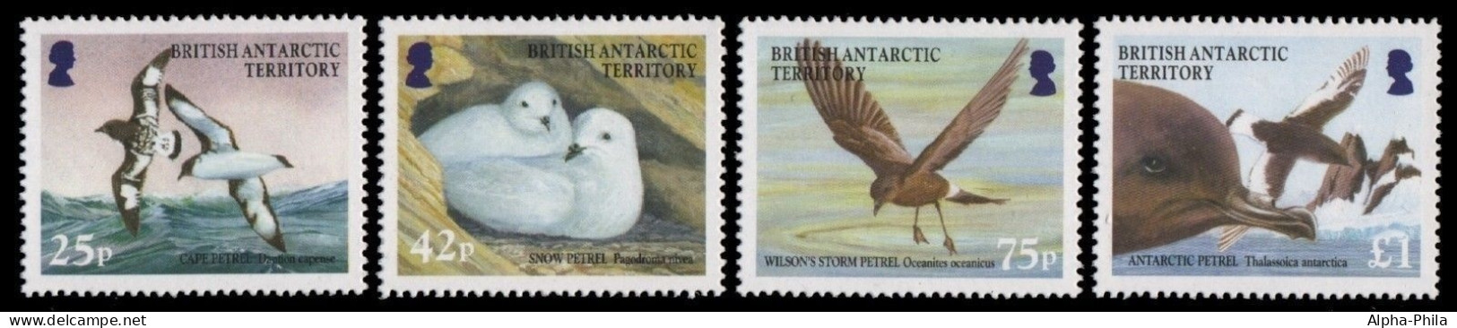 BAT / Brit. Antarktis 2005 - Mi-Nr. 387-390 ** - MNH - Vögel / Birds - Ongebruikt