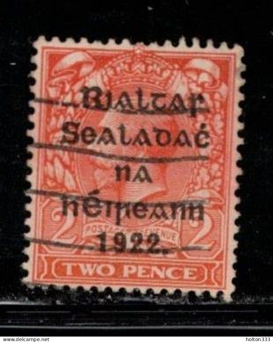 IRELAND Scott # 16 Used  - Stamps Of Great Britain With Overprint 3 - Gebraucht