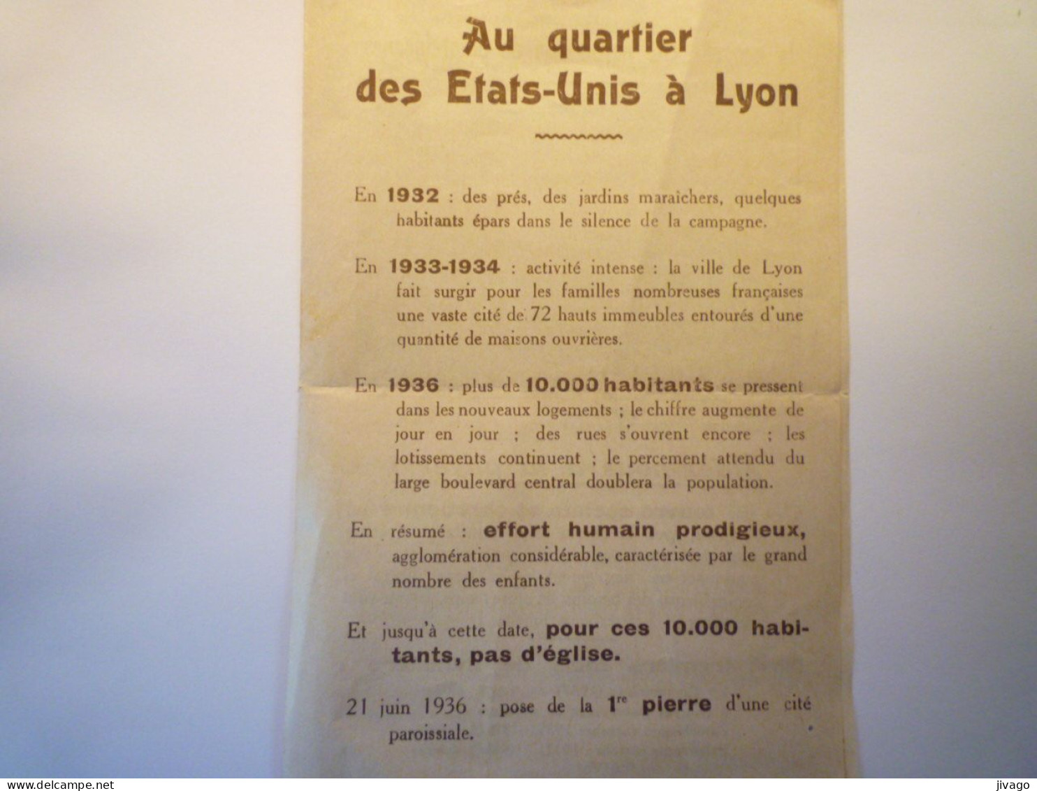 2023 - 3345  Lettre De Pierre - Marie  GERLIER  Archevêque De LYON  1937   XXX - Non Classificati