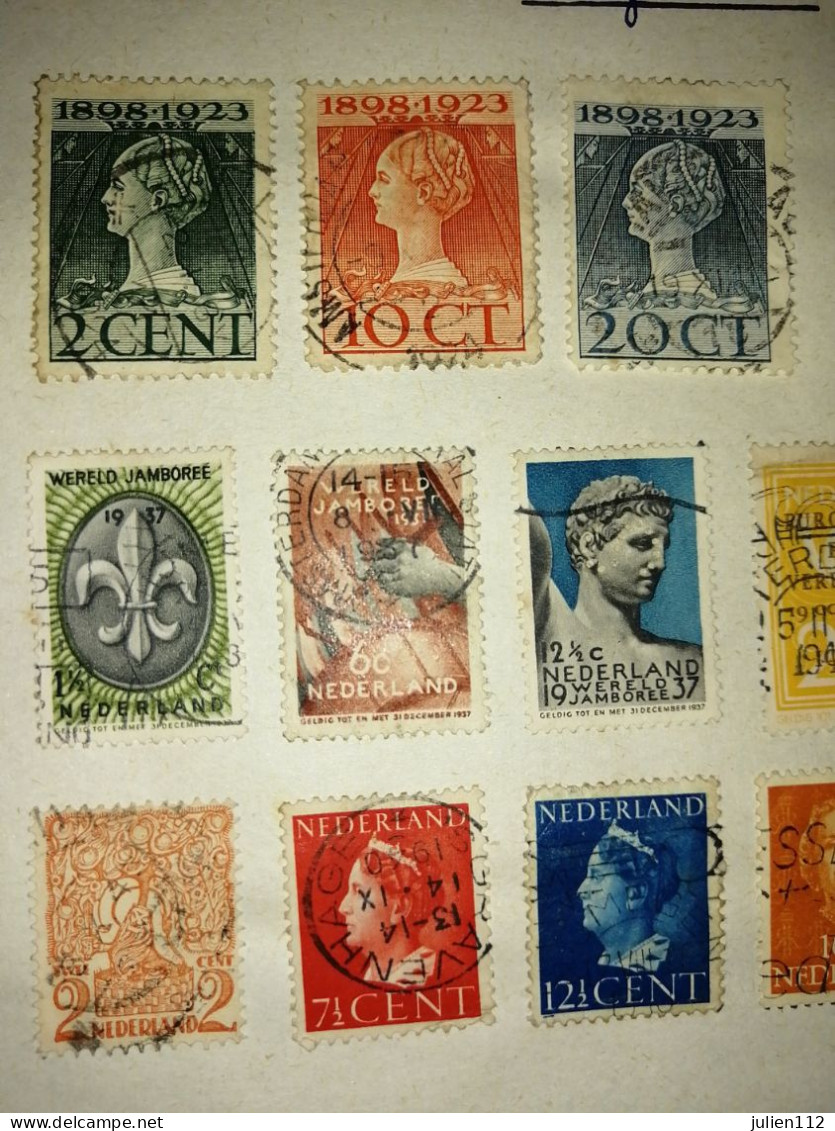 Timbres Pays Bas