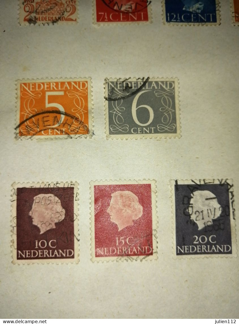 Timbres Pays Bas