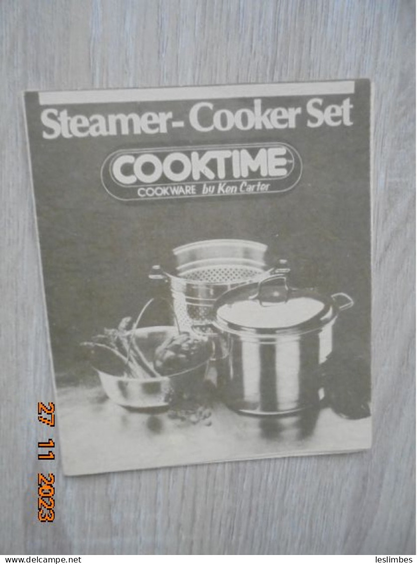 Steamer Cooker Set Cooktime Cookware - Ken Carter - Américaine