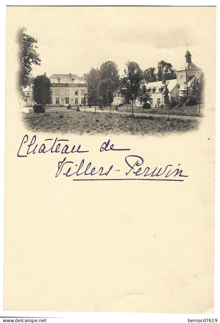 Belgique  -  Villers  La Ville -  Chateau  De Villers Peruvin - M  Xavier Dumont  De Chassart Et Mme Ne Bruneel - Nandrin