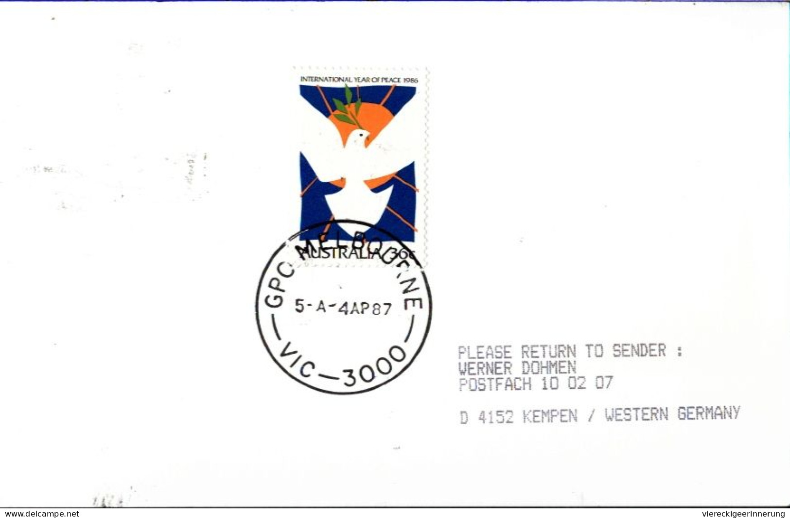 ! 1987 Erstflug , Airmail Abu Dhabi-Sydney, UAE Chess Olympiad Dubai 1986 Stamp, Schach Briefmarke - Abu Dhabi