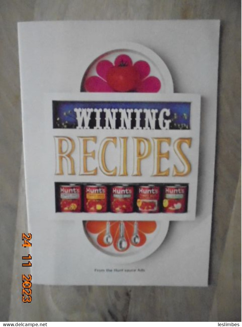 Winning Recipes From Hunt'sauce Ads - Hunt Wesson Foods, Inc. - American (US)