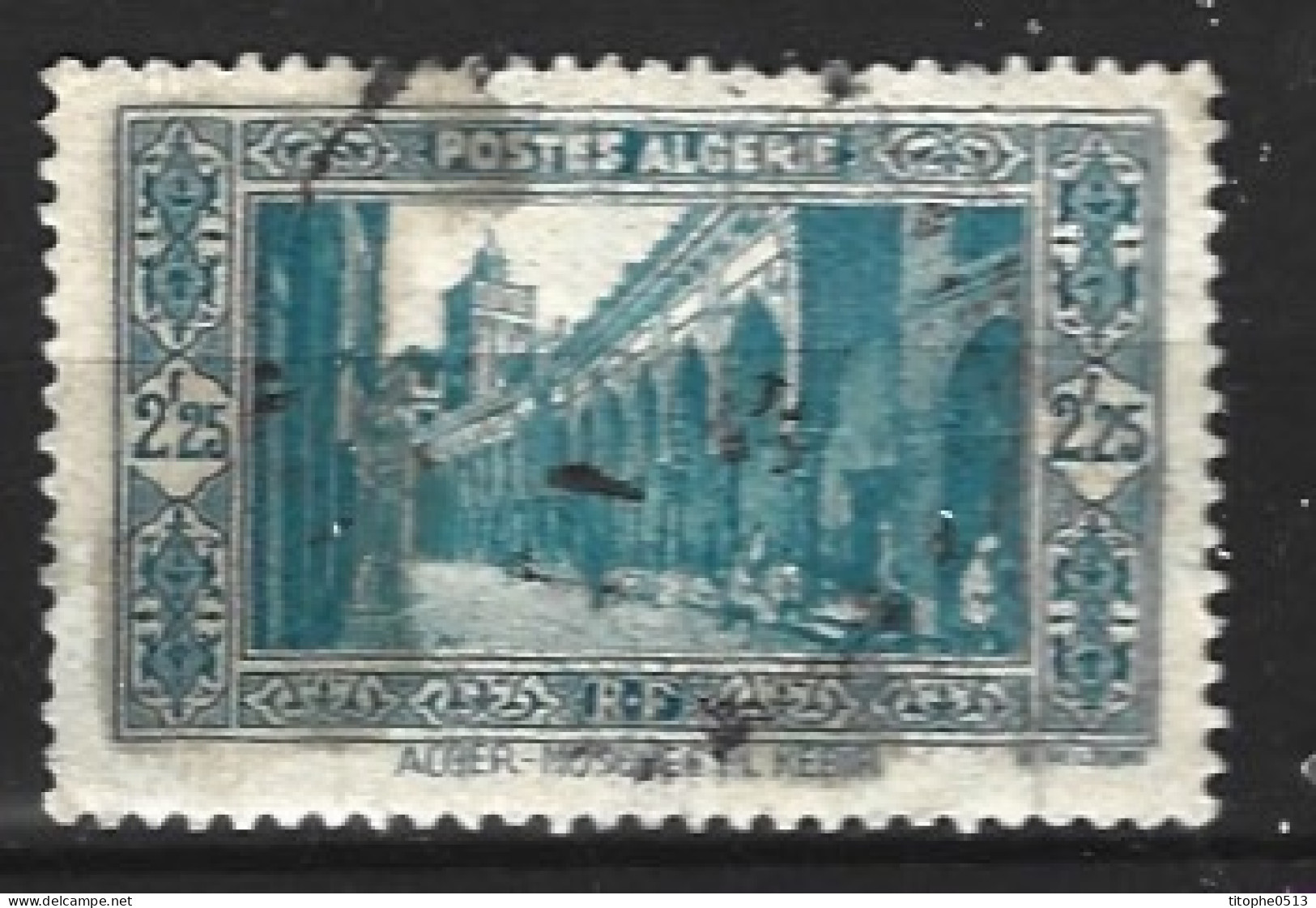 ALGERIE. N°141 Oblitéré De 1938-41. Mosquée El Kébir. - Moschee E Sinagoghe