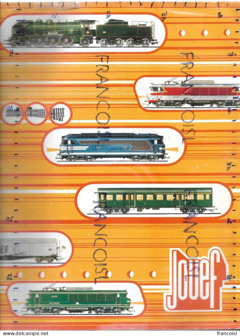 Catalogue Jouef 1974. Circuits De Trains Et Voitures - Bahnwesen & Tramways