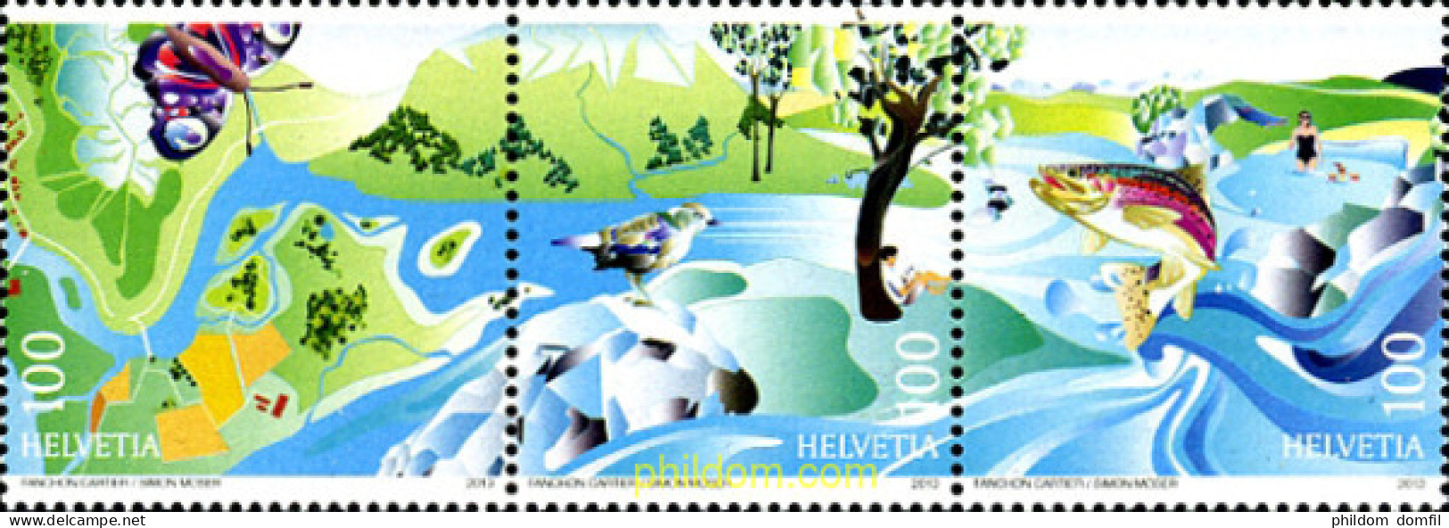 308510 MNH SUIZA 2013 RENATURIZACION - Ungebraucht