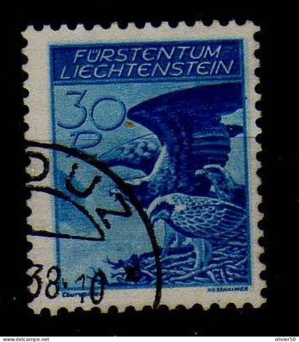 Liechtenstein - (1934) - P A - 30  R. Rapace - Oblit - Poste Aérienne