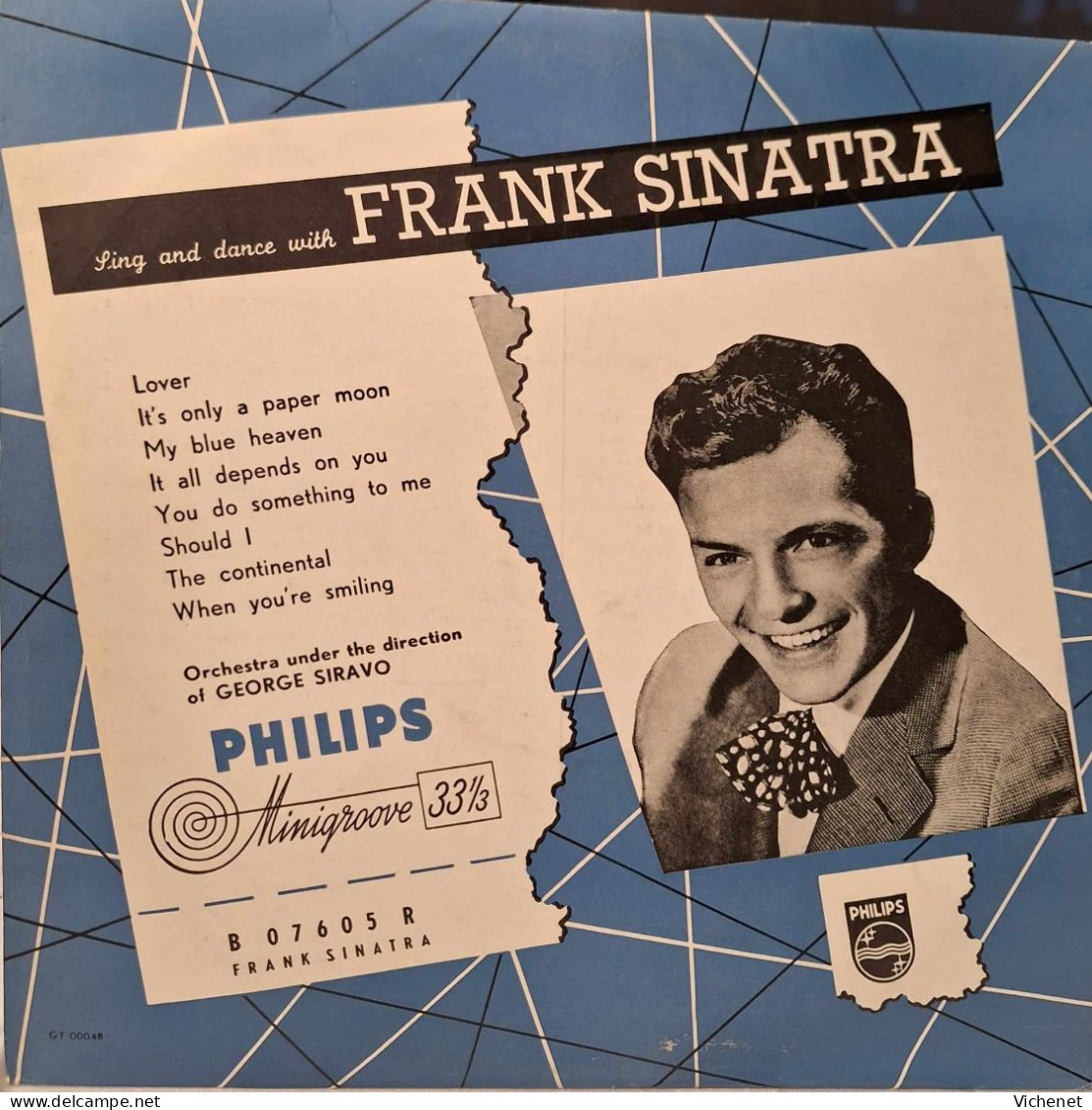 Frank Sinatra ‎– Sing And Dance With Frank Sinatra (10'' - 25cms) - Formati Speciali