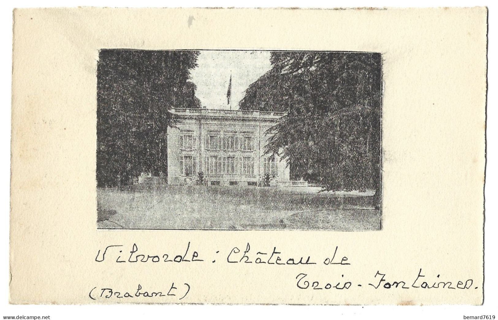 Belgique  -  Vilvorde  -   Vilvorde   Chateau   De  Trois Fontaines - Vilvoorde