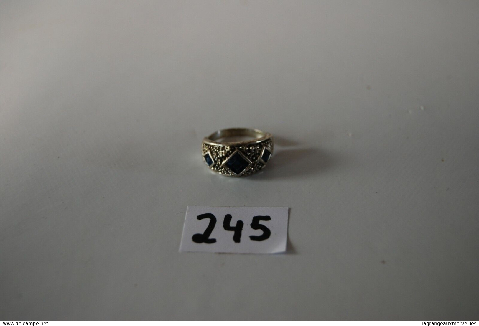C245 Ancien Bijou En Argent- Altes Juwel - Old Jewel - Bague - Ring