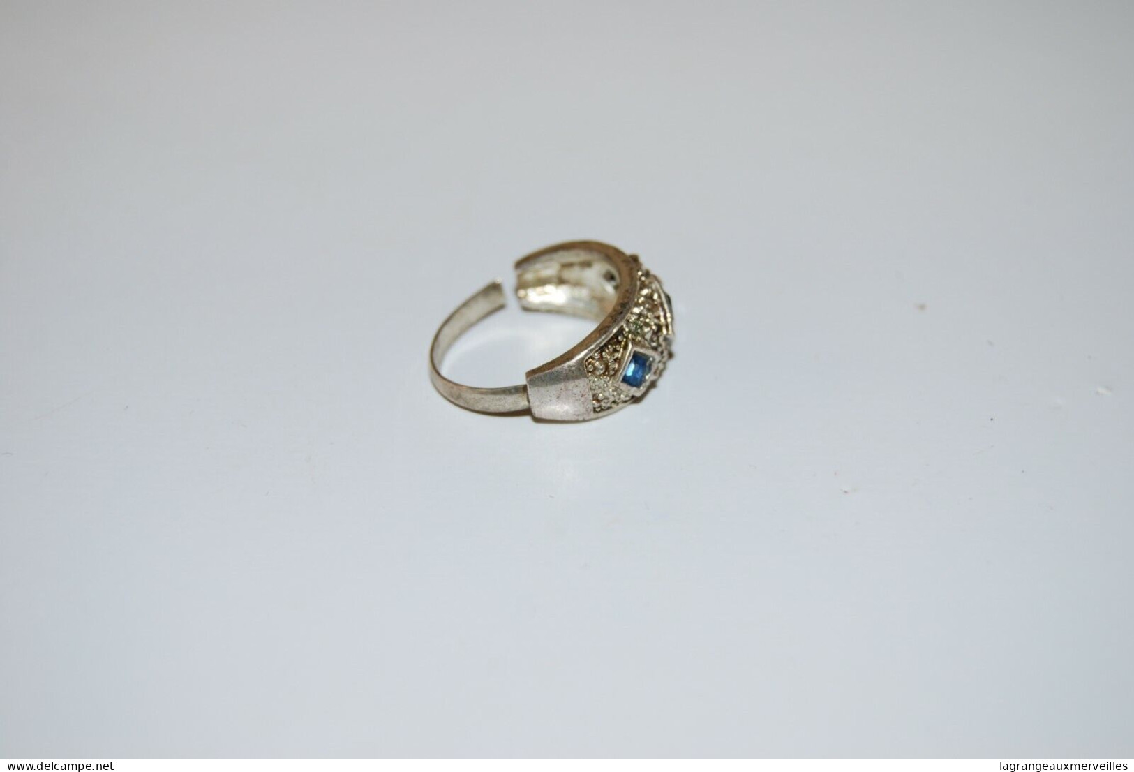 C245 Ancien Bijou En Argent- Altes Juwel - Old Jewel - Bague - Anillos