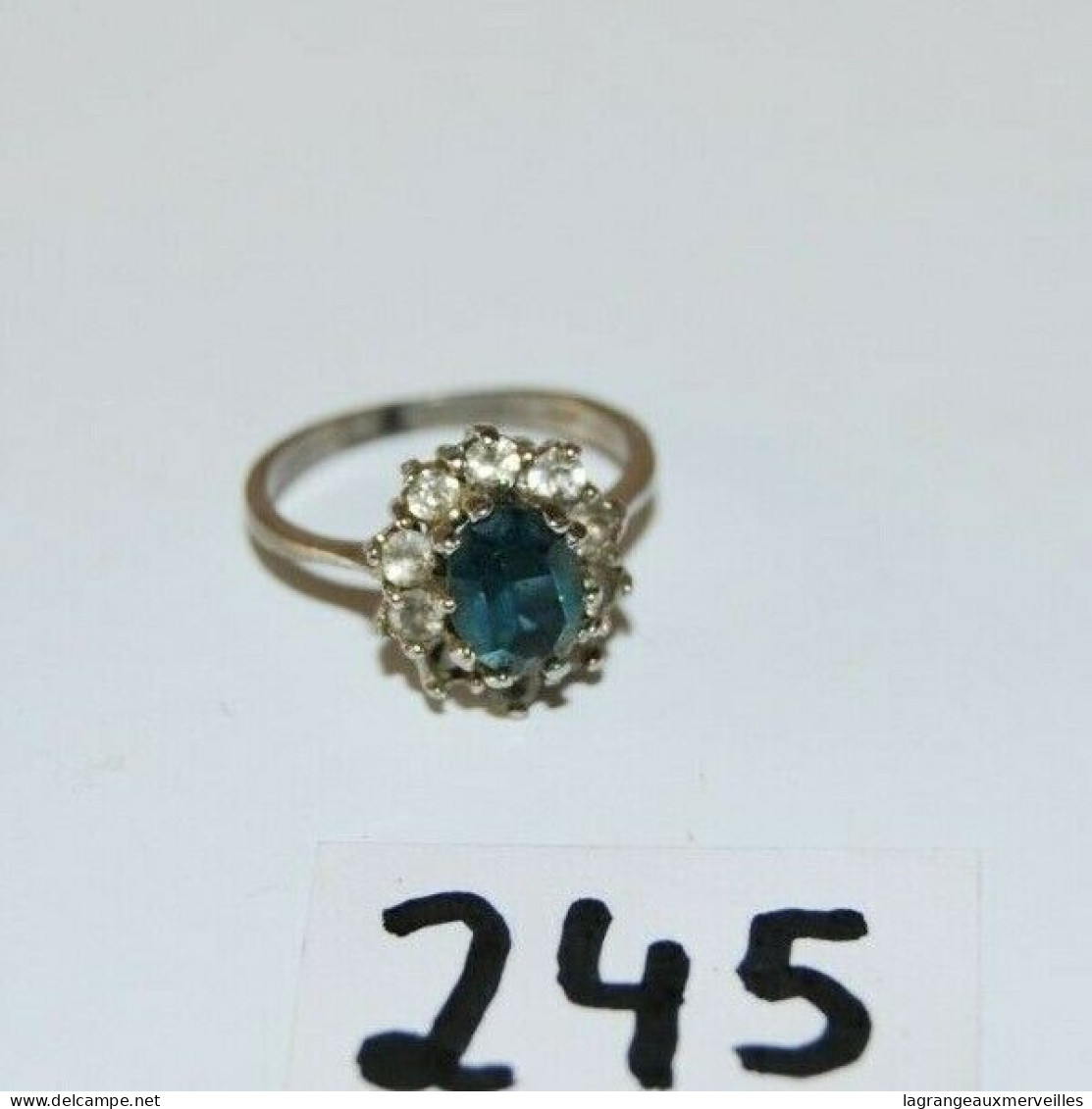 C245 Ancien Bijou En Argent- Altes Juwel - Old Jewel - Bague - Ring