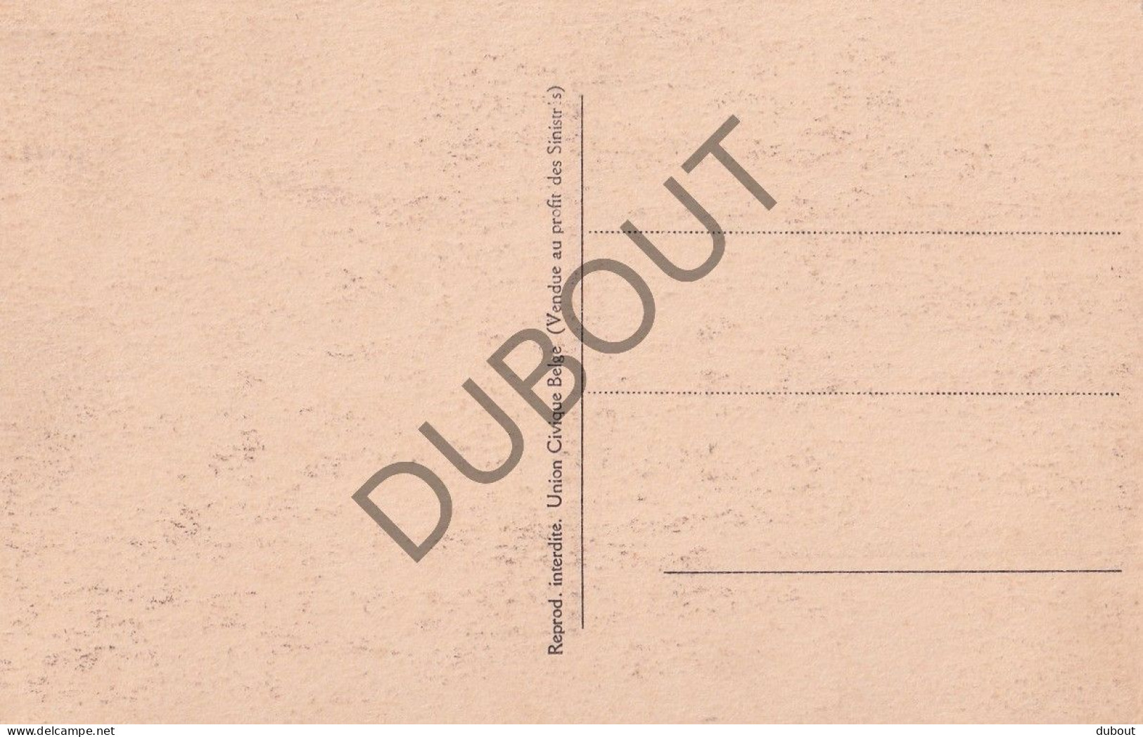 Postkaart/Carte Postale - L'union Civique Belge Secourant Les Sinistrés (C5277) - Floods