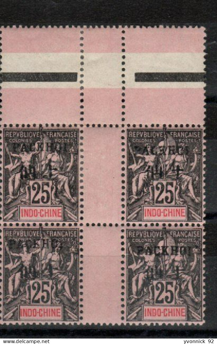 Indochine _ Pahoï -  Bloc 2 Lagues _ Sans Millésimes N°8 BDF - Unused Stamps