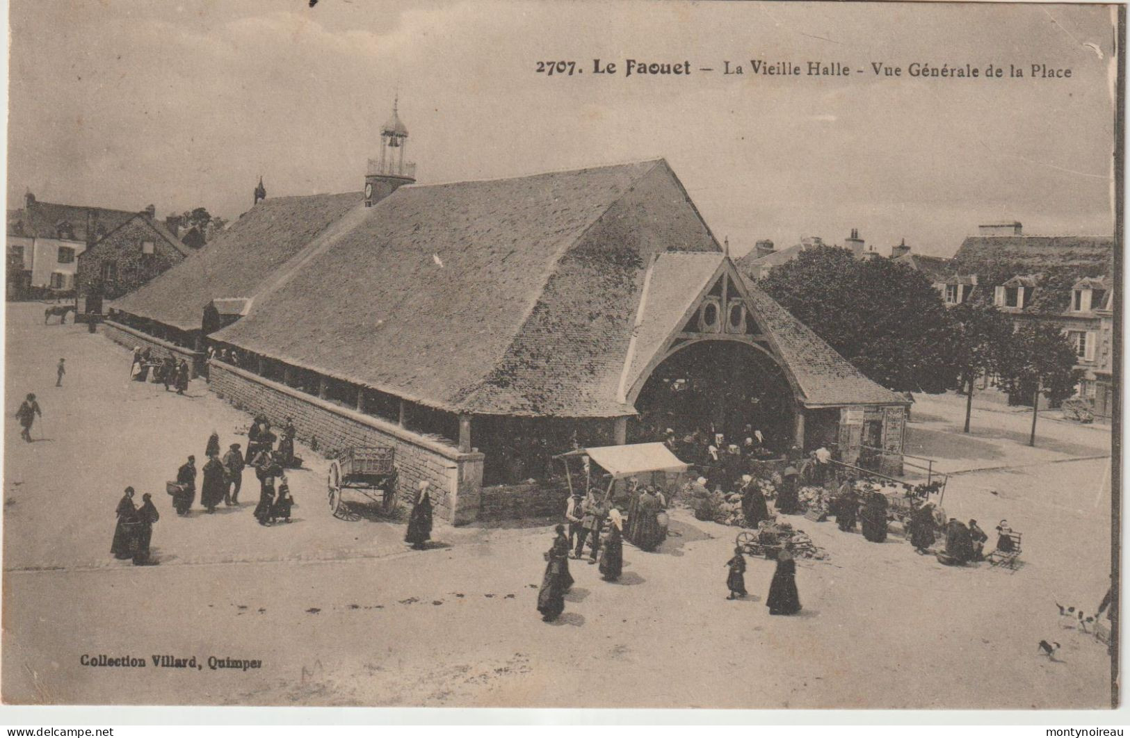 Morbihan : LE  FAOUET : La  Vieille  Halle - Faouët