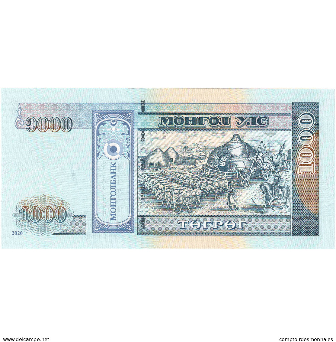 Mongolie, 1000 Tugrik, 2020, NEUF - Mongolei