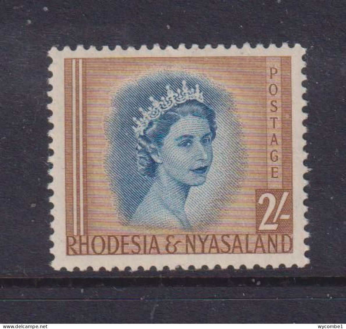 RHODESIA AND NYASALAND -  1954 Definitive 2s Hinged Mint - Rhodesien & Nyasaland (1954-1963)