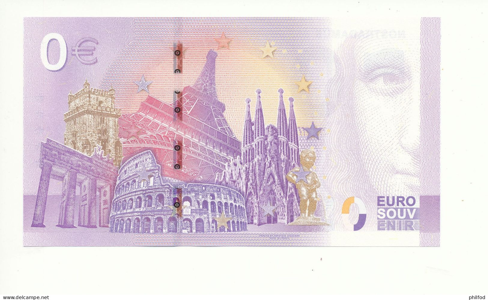 Billet Touristique  0 Euro  - NOSTRADAMUS - UENA - 2021-7 -  N° 520 - Otros & Sin Clasificación