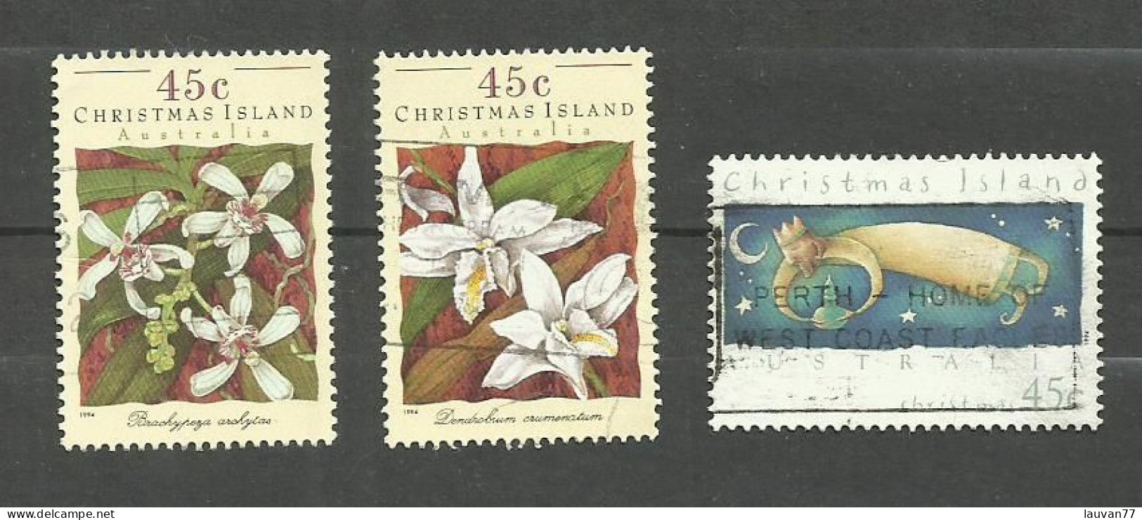 Christmas Island N°405, 409, 411 Cote 4.25€ - Christmas Island