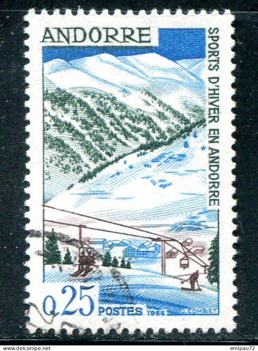 ANDORRE- Y&T N°175- Oblitéré - Used Stamps