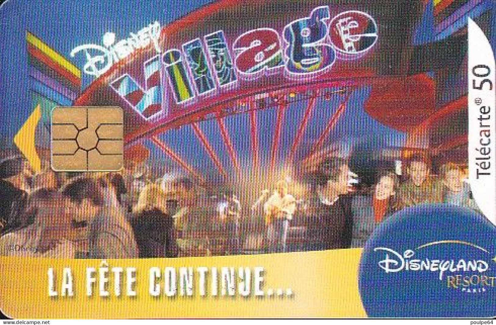 F1298  08/2003 - DISNEYLAND " La Fête Continue " - 50 GEM2 - 2003