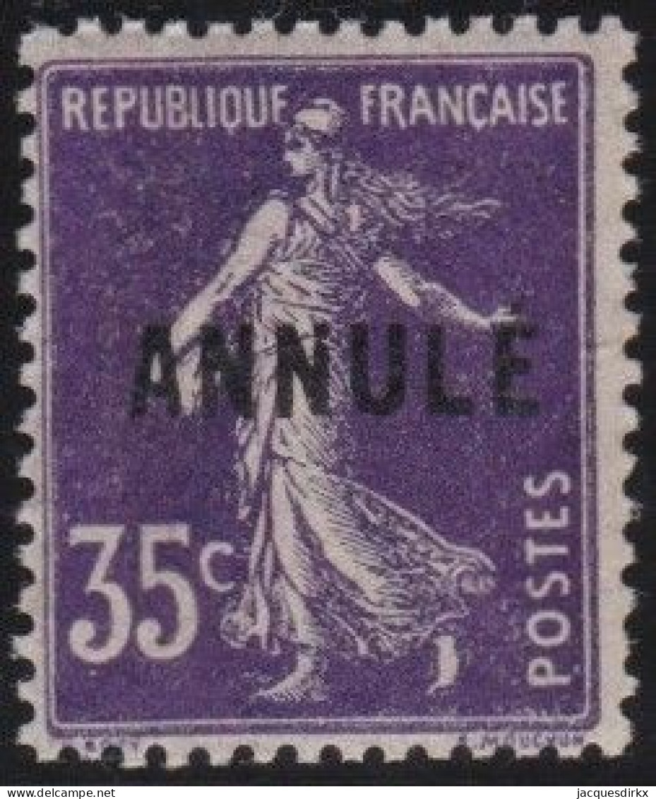 France  .  Y&T   .     142  CI-1   (2 Scans)   .  ANNULÉ  .   **      .    Neuf Avec Gomme Et SANS Charnière - Unused Stamps