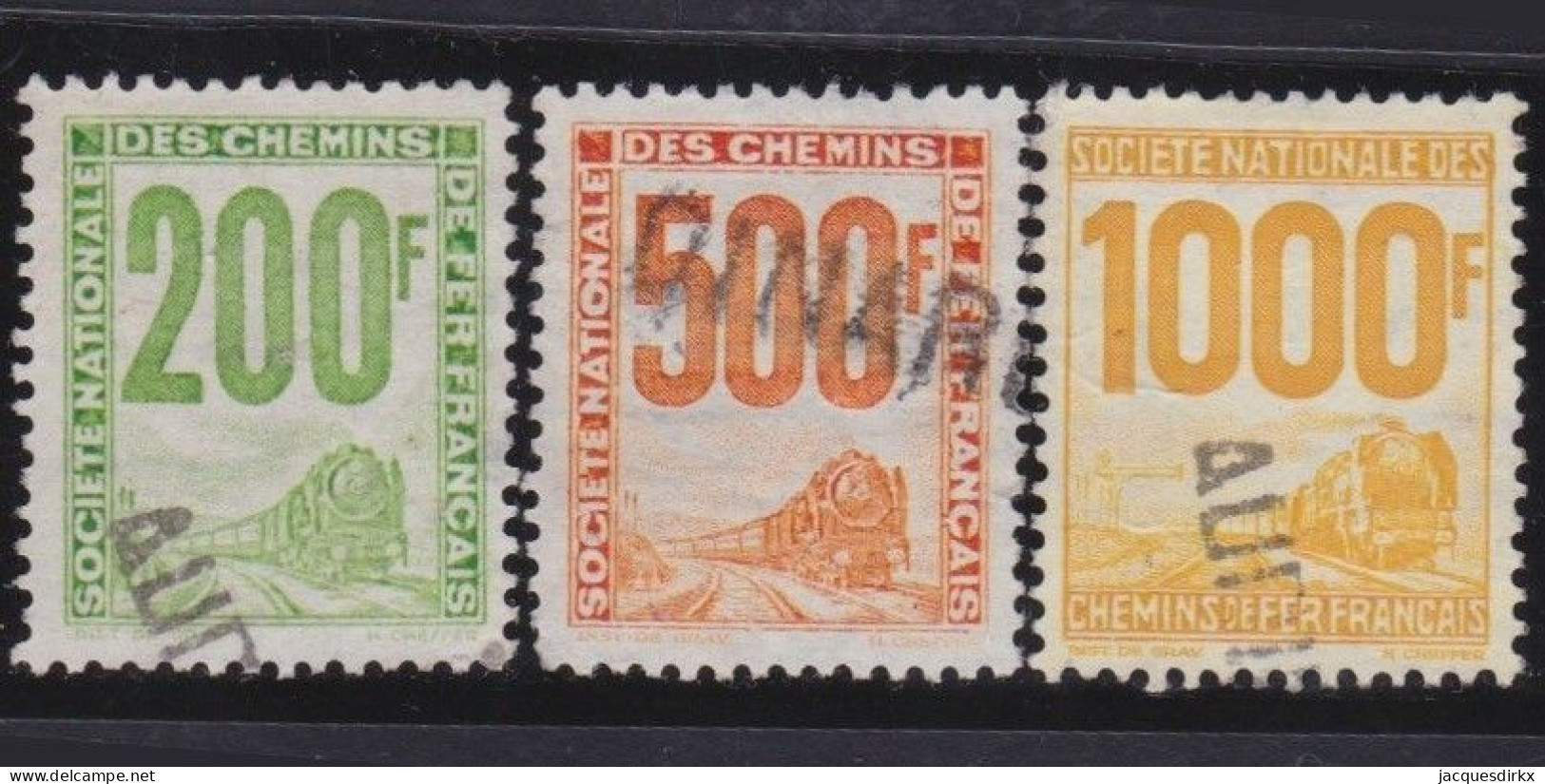 France  .  Y&T   .     3  Timbres    .   O     .    Oblitéré - Used