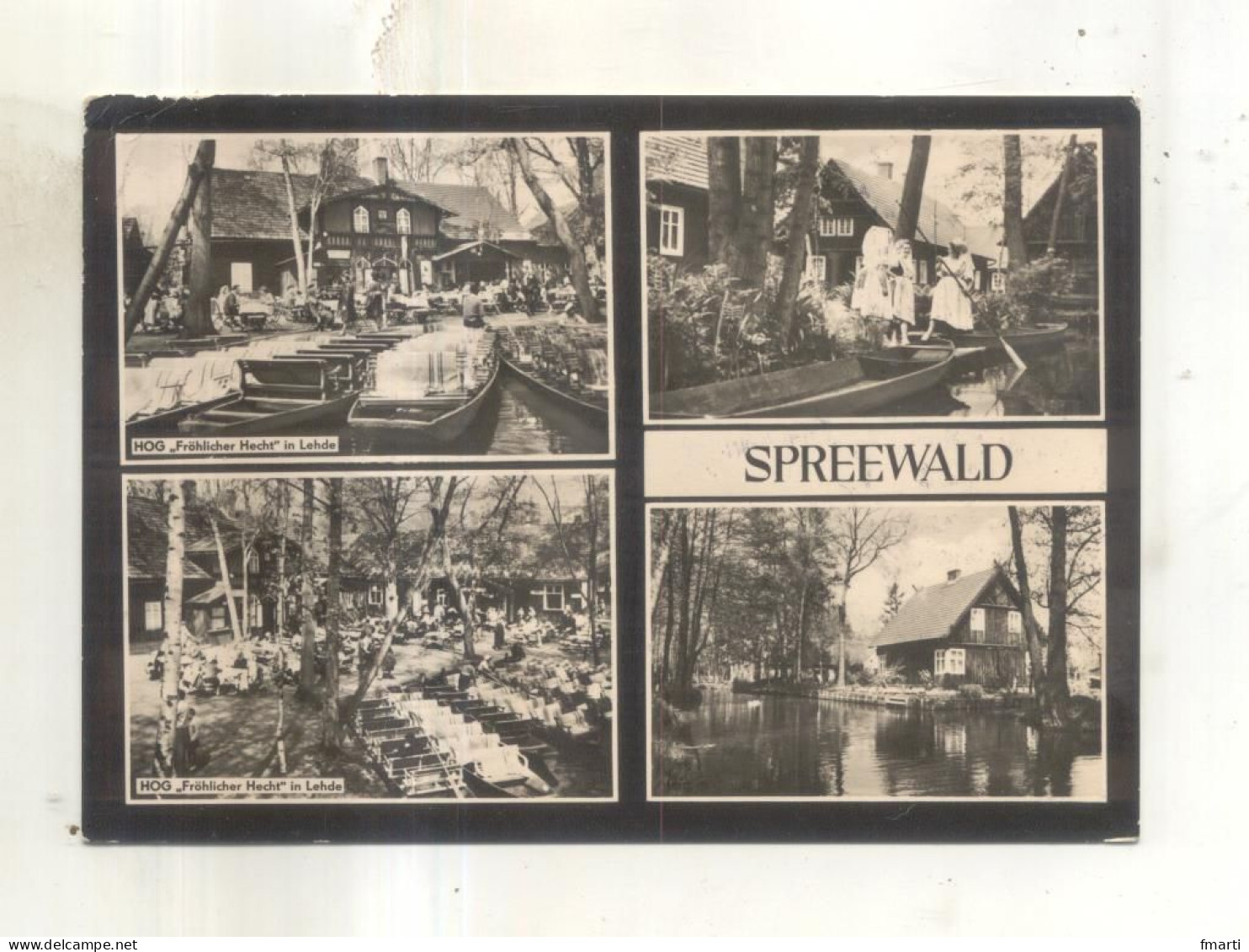 Spreewald (carte Multivues) - Lübben (Spreewald)