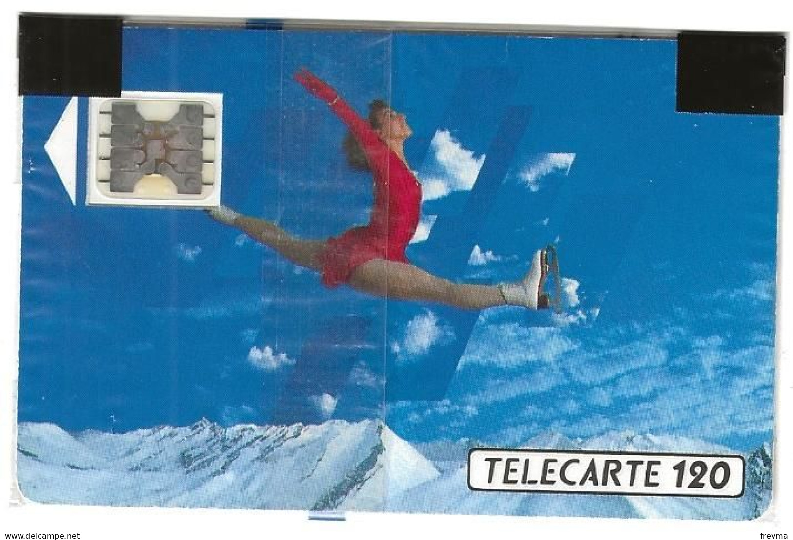 Telecarte F145 Patineuse 1 - 120 Unités NSB SC4 Ab - 1991