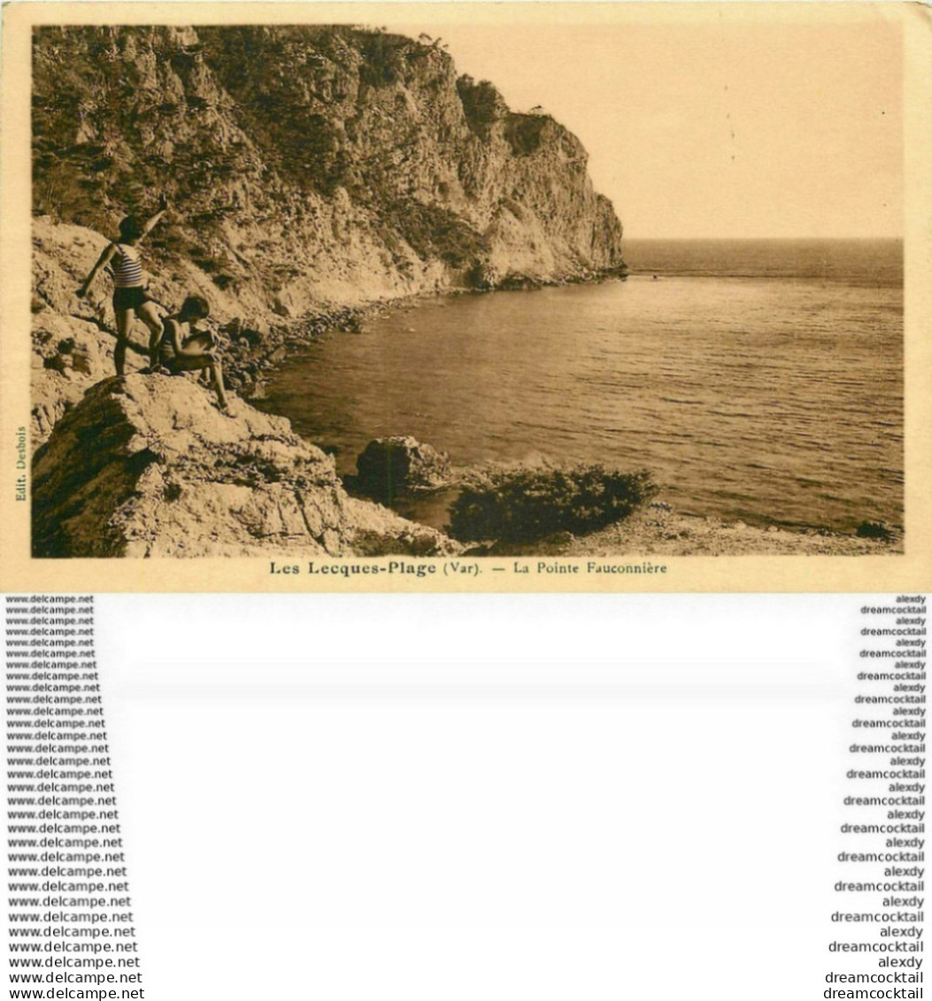 WW 83 LES LECQUES PLAGE. Jeunes Baigneurs à La Pointe Fauconnière (timbre Manquant) - Les Lecques