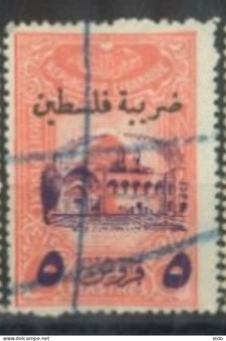 LEBANON. 1947 - 49, POSTAL TAX AID FOR PALESTINE SURCH, STAMP, SG # 1343, USED, - Lebanon