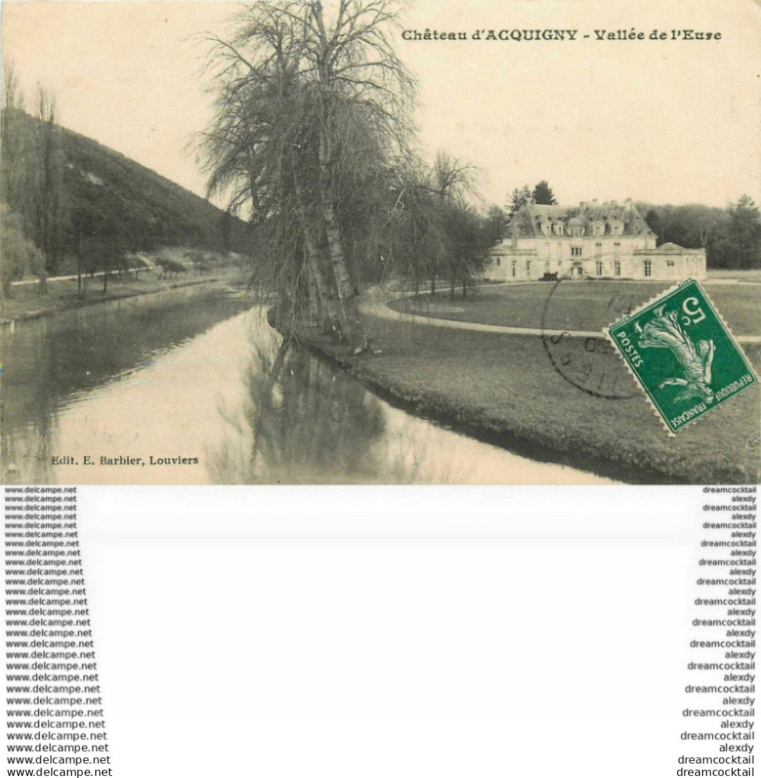 WW 27 ACQUIGNY. Le Château 1912 - Acquigny