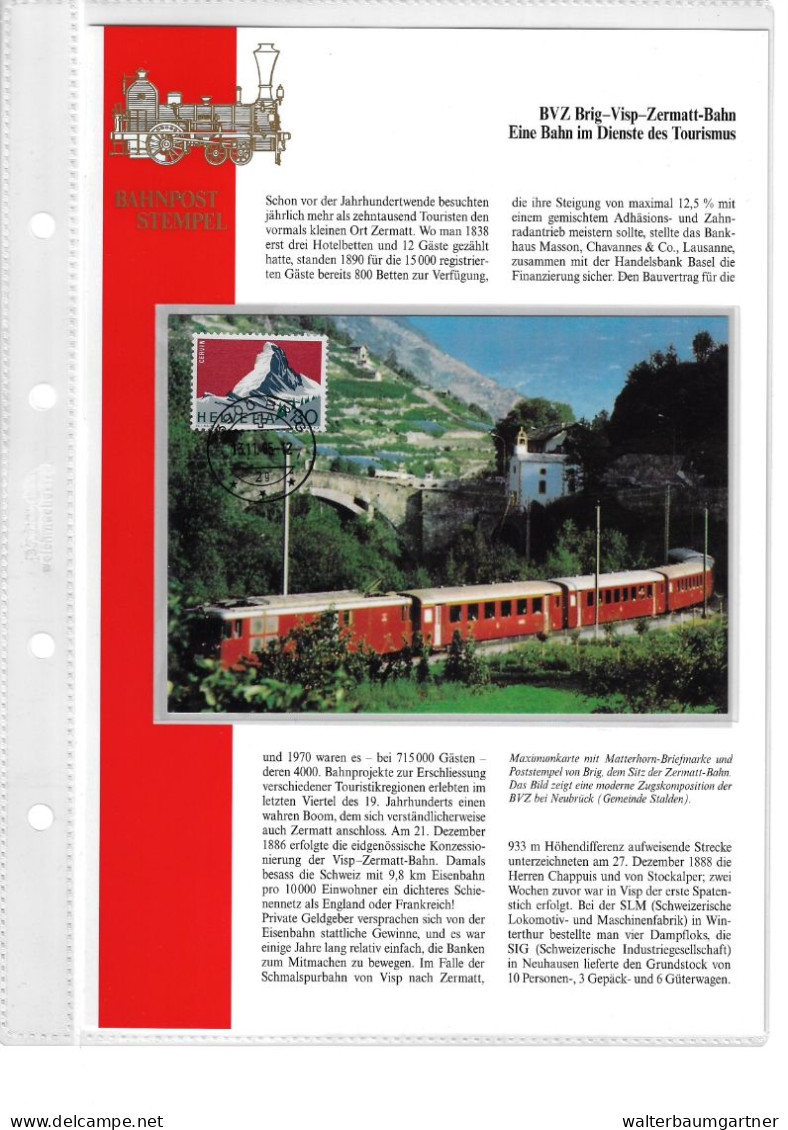 Albums timbres postes Cachets postaux chemins de fer suisses