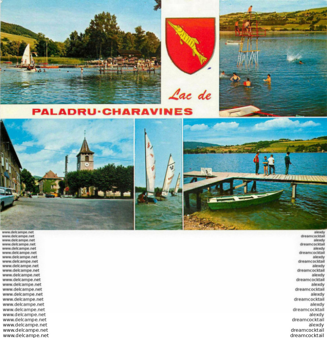 Photo Cpsm 38 PALADRU CHARAVINES - Paladru