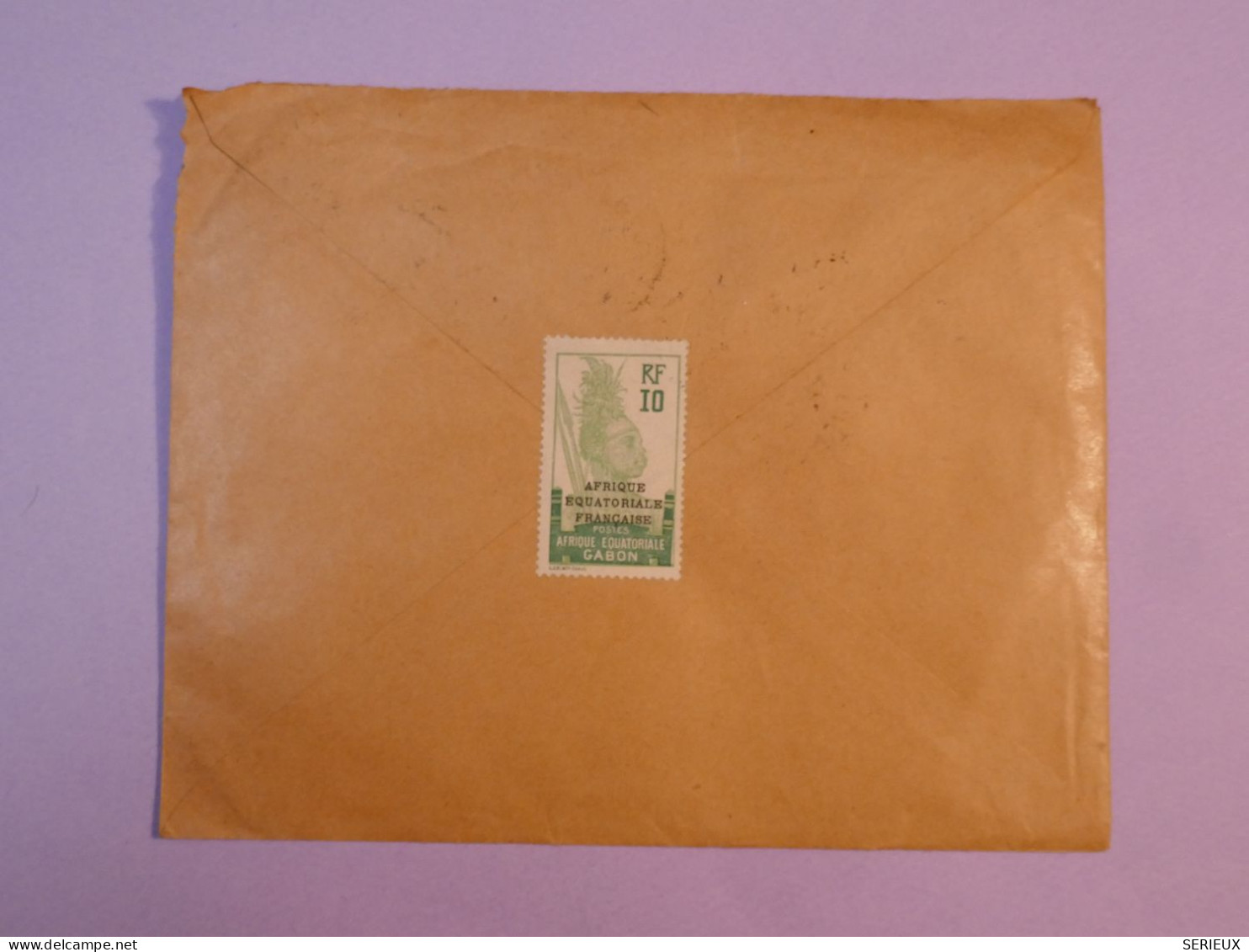 U26  AEF  GABON  LETTRE RECO PURE ARCHIVE DECOUVERTE 1931 PORT GENTIL A BORDEAUX FRANCE+ NEUF AU VERSO+ - Covers & Documents