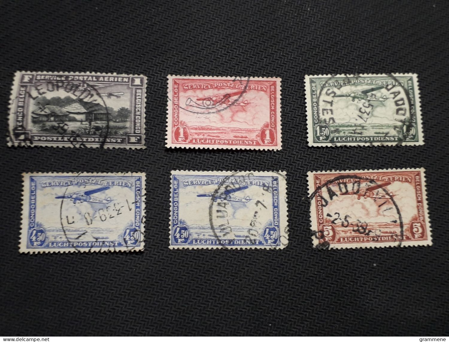Lotje Luchtpostzegels - Used Stamps