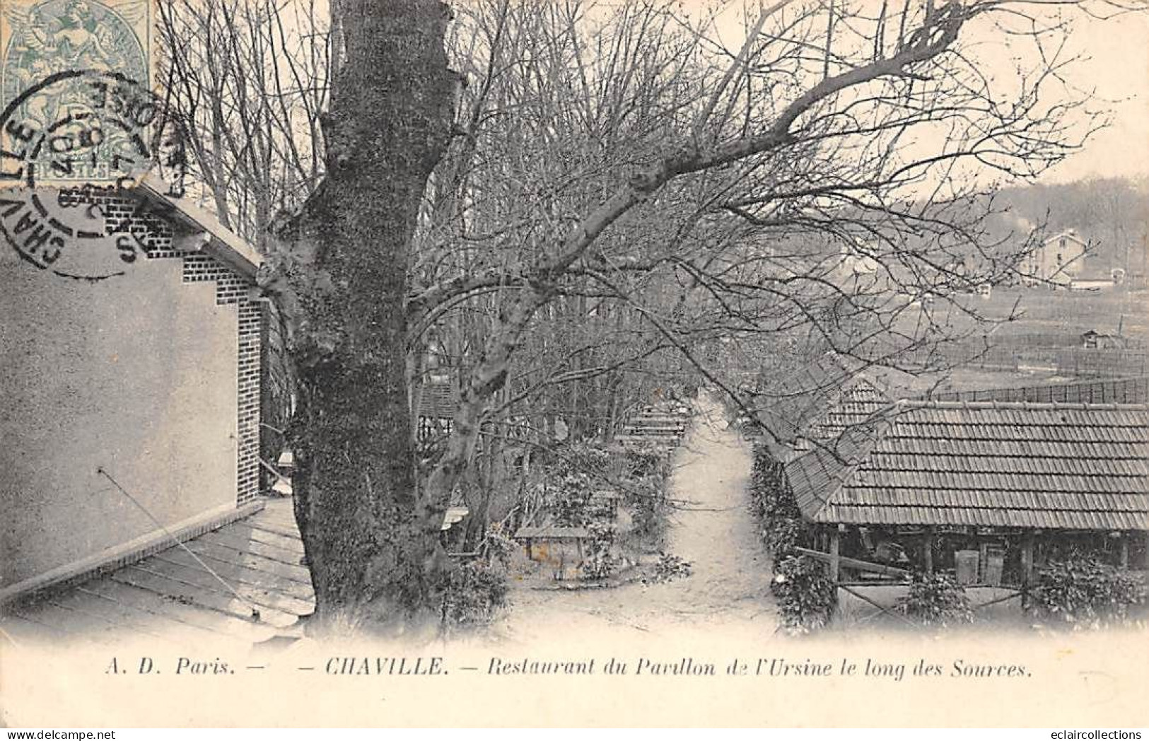 Chaville         92        Restaurant Du Pavillon De L'Ursine, Le Long Des Sources         (Voir Scan) - Chaville