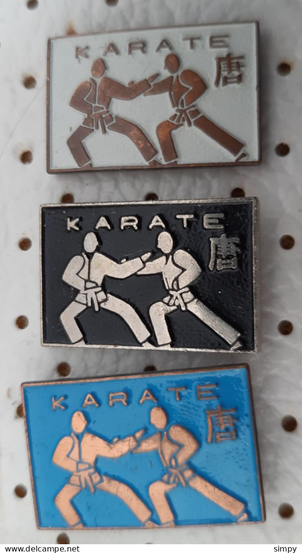 Karate Vintage Pins - Judo